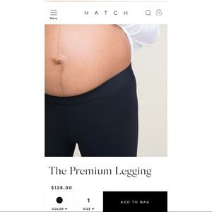 HATCH black leggings